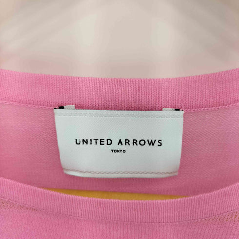 ユナイテッドアローズ UNITED ARROWS シアー スリット ニット レディース
