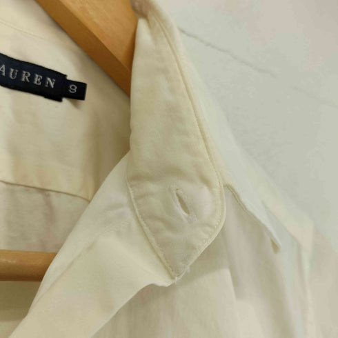 ラルフローレン RALPH LAUREN 2ポケット七分袖シャツ レディース 9