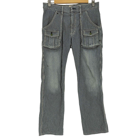 オシュコシュ OSHKOSH フラップポケット ストライプ ブッシュ パンツ メンズ 32