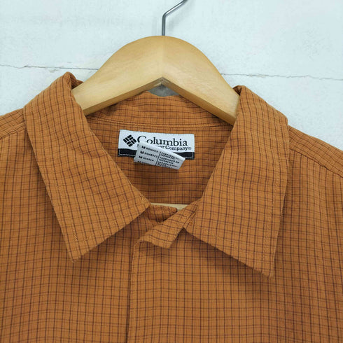 コロンビア Columbia 90s チェック柄ボックスシルエットシャツ メンズ M