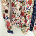 デシグアル Desigual ボタニカル柄 レース切替長袖シャツ レディース import:S