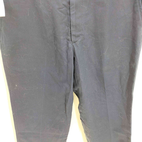 ランズエンド LANDS END 90S USA製 REGULAR レギュラー ノータック ワイド ストレート チノ パンツ メンズ 32