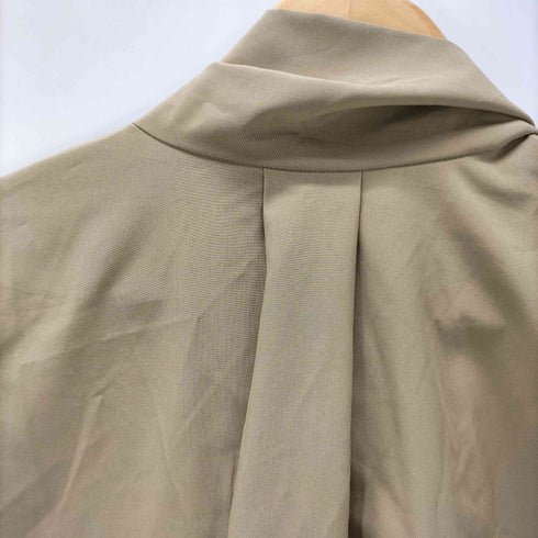 ナチュラルビューティーベーシック NATURAL BEAUTY BASIC Vネックリボンタイブラウス レディース JPN:M