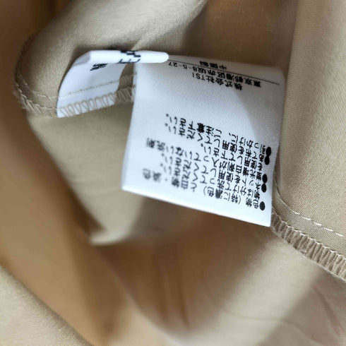 ナチュラルビューティーベーシック NATURAL BEAUTY BASIC Vネックリボンタイブラウス レディース JPN:M
