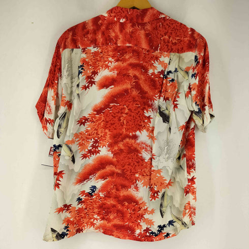 サンサーフ SUN SURF 総柄 紅葉 鯉 S/S アロハシャツ メンズ S