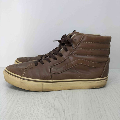 バンズ VANS SK8-HI スケートハイ オールレザー メンズ US:10.5