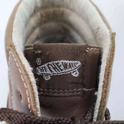 バンズ VANS SK8-HI スケートハイ オールレザー メンズ US:10.5