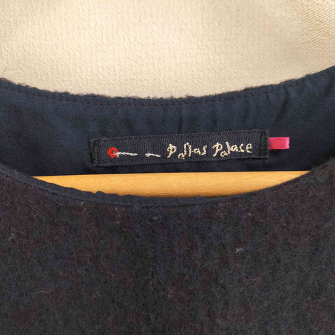 パラスパレス PALLAS PALACE ウールナイロン混 ノースリーブ ワンピース レディース JPN:2
