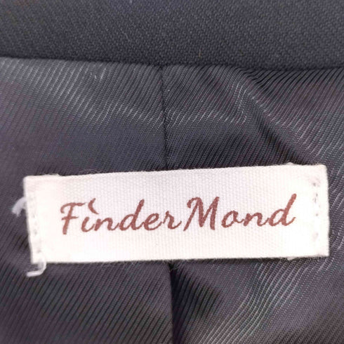 Finder Mond バックハートカットアウト3Dローズ テーラードジャケット レディース