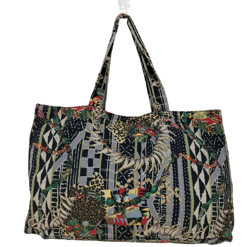ケンゾージャングル KENZO JUNGLE 民族柄 トートバッグ レディース