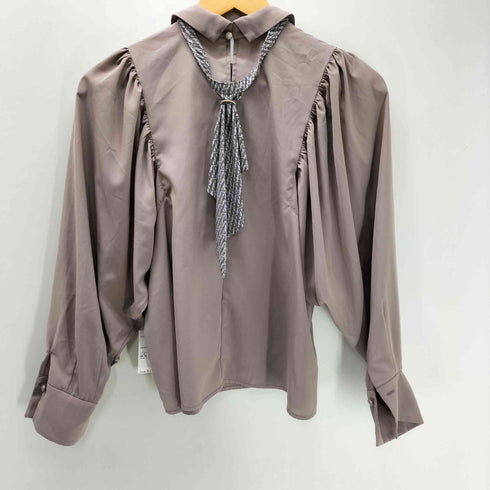 ジルスチュアート JILLSTUART Jbロゴスカーフ付ブラウス レディース FR