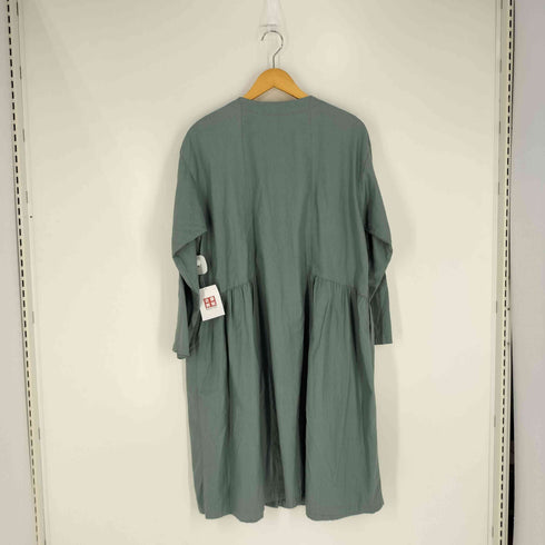 コットンハウスアヤ Cotton House Aya ノーカラー シャツワンピース レディース JPN:M