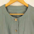 コットンハウスアヤ Cotton House Aya ノーカラー シャツワンピース レディース JPN:M