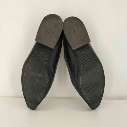 イッセイミヤケハート ISSEY MIYAKE HaaT Pointed Toe Leather Mule ポインテッドトゥ レザー ミュール レディース