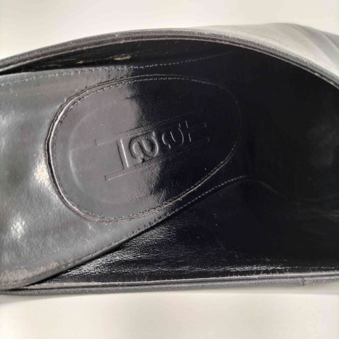 イッセイミヤケハート ISSEY MIYAKE HaaT Pointed Toe Leather Mule ポインテッドトゥ レザー ミュール レディース