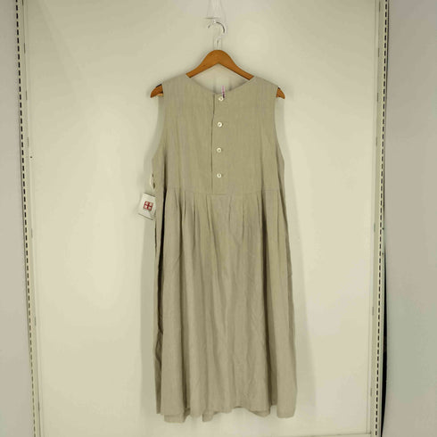 コットンハウスアヤ Cotton House Aya PICK UP ハーフボタンノースリーブワンピース レディース JPN:M