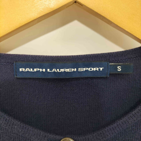 ラルフローレンスポーツ RALPH LAUREN SPORT ポニー刺繍 コットン カーディガン レディース import:S