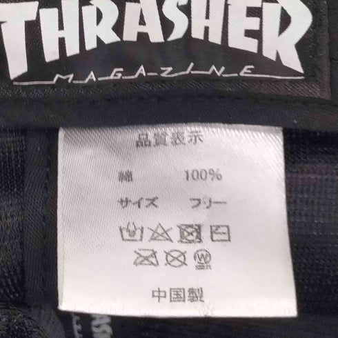 スラッシャー THRASHER OVAL MAG 6P CAP メンズ