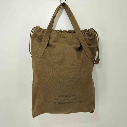 ateliers PENELOPE 巾着 キャンバス トートバッグ メンズ