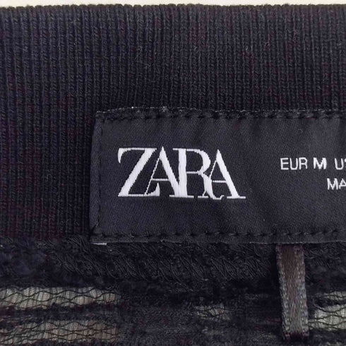 ザラ ZARA セミシアークロップドシャツ レディース USA M