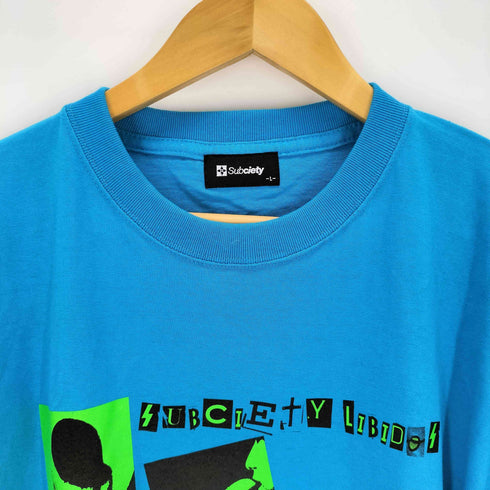 サブサエティ Subciety プリントS/Sカットソー メンズ JPN:XL