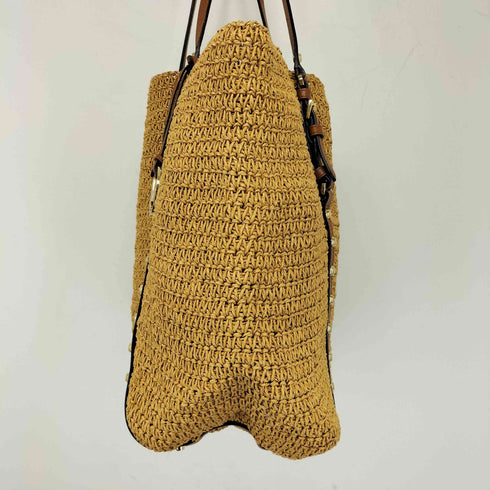 マイケルマイケルコース Michael Michael Kors Studded Straw Shopper Tote レディース