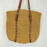 マイケルマイケルコース Michael Michael Kors Studded Straw Shopper Tote レディース