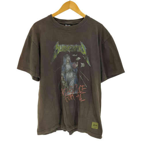 サブサエティ Subciety ピグメントプリントS/Sカットソー メンズ JPN:XL