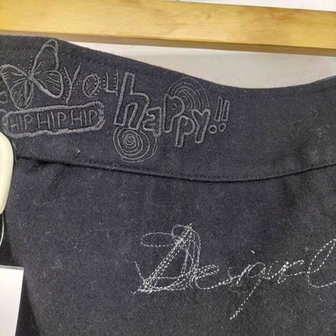 デシグアル Desigual パッチワーク ラップスカート レディース 36