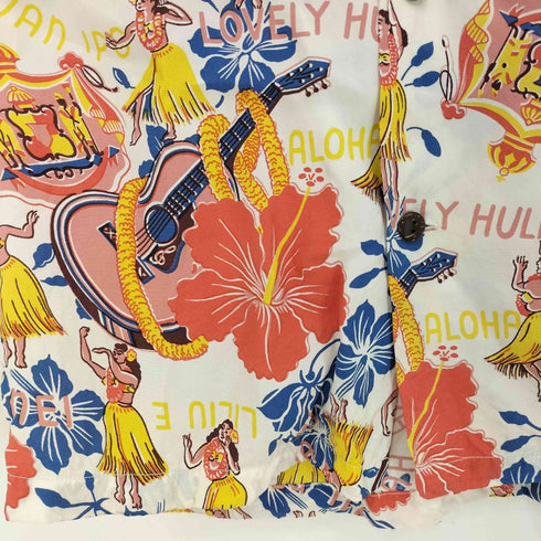 サンサーフ SUN SURF AUTHENTIC HAWAIIAN ORIGINAL DESIGNS SHIRT オーセンティックハワイアンオリジナルデザインシャツ メンズ S