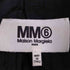 エムエムシックスメゾンマルジェラ MM6 Maison Margiela 裾リボン レーヨンウール スラックス レディース 38