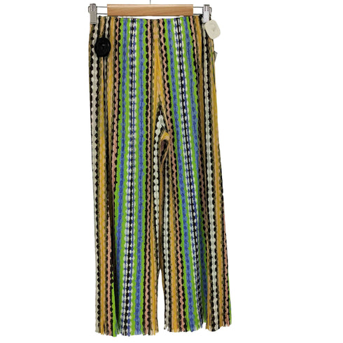 プリーツプリーズイッセイミヤケ PLEATS PLEASE ISSEY MIYAKE フリンジデザインプリーツパンツ マルチカラー レディース JPN:2