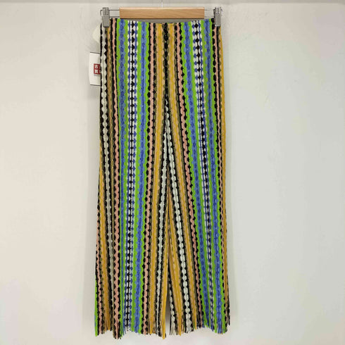 プリーツプリーズイッセイミヤケ PLEATS PLEASE ISSEY MIYAKE フリンジデザインプリーツパンツ マルチカラー レディース JPN:2