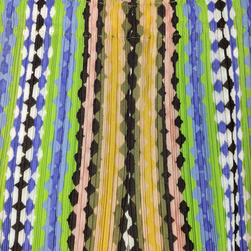 プリーツプリーズイッセイミヤケ PLEATS PLEASE ISSEY MIYAKE フリンジデザインプリーツパンツ マルチカラー レディース JPN:2