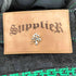 サプライヤー SUPPLIER FIRE PATTERN STITCH LOGO DENIM メンズ JPN:L