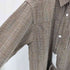 パラノイド PARANOID Crossed Check Pocket Shirt フーデッド チェックシャツ メンズ L