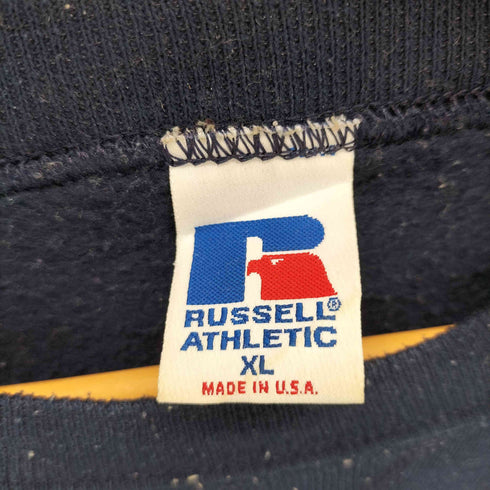 ラッセルアスレチック RUSSELL ATHLETIC 90s USA製 ワッペンクルーネックスウェット メンズ JPN:XL
