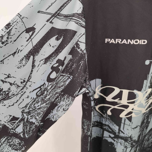パラノイド PARANOID GAME SHIRTS フロントレースアップ ゲームシャツ メンズ M