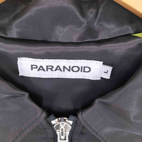 パラノイド PARANOID Satin Rib Jacket サテンリブ ジップアップジャケット メンズ L