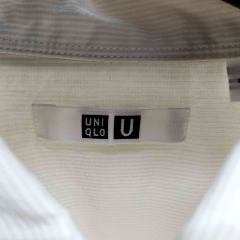ユニクロユー UNIQLO U ロングオーバーサイズシャツ メンズ JPN:M