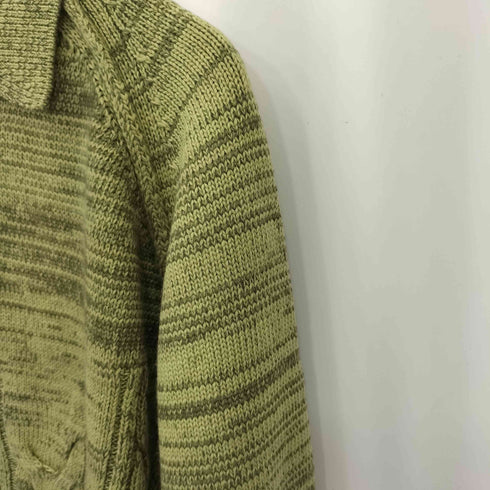 パラノイド PARANOID Gradation Cable Knit グラデーションケーブル ニット ポロシャツ メンズ L
