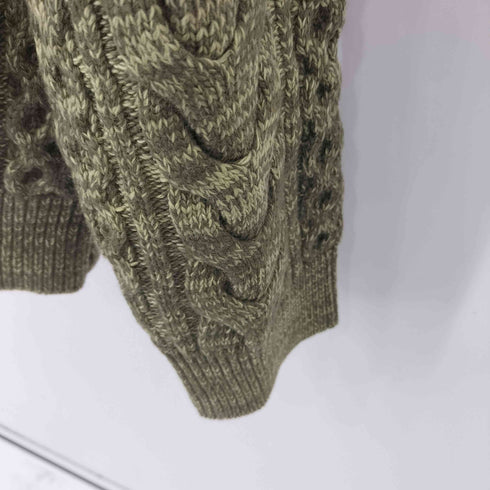 パラノイド PARANOID Gradation Cable Knit グラデーションケーブル ニット ポロシャツ メンズ L