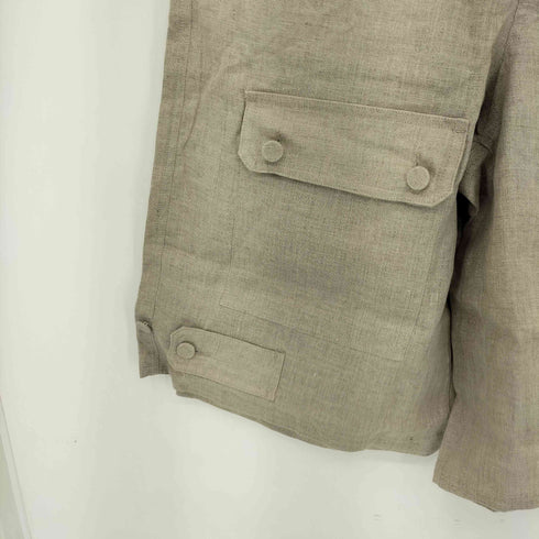 パラノイド PARANOID Linen Brade Buggy Shorts リネン ポケット ショートパンツ メンズ M