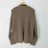 ザラ ZARA ニットジャケット ダブルジップ ドライバーズニット メンズ S-M