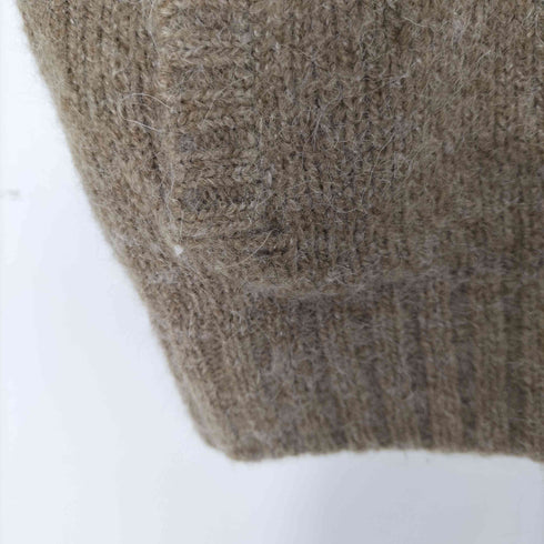 ザラ ZARA ニットジャケット ダブルジップ ドライバーズニット メンズ S-M