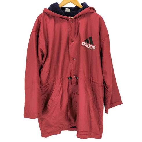 アディダス adidas 90s EQUIPMENT デサント製 プリントフーディージャケット メンズ M-L