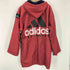 アディダス adidas 90s EQUIPMENT デサント製 プリントフーディージャケット メンズ M-L