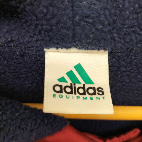 アディダス adidas 90s EQUIPMENT デサント製 プリントフーディージャケット メンズ M-L