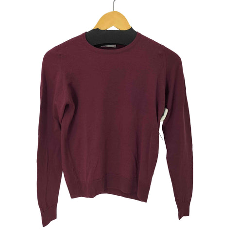 ジョンスメドレー JOHN SMEDLEY イギリス製 クルーネックウールニット レディース import:M