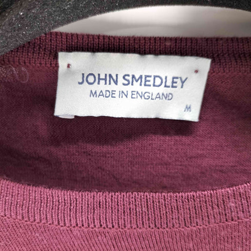 ジョンスメドレー JOHN SMEDLEY イギリス製 クルーネックウールニット レディース import:M